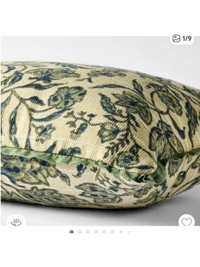 Studio McGee Jacobean Botanical Floral Accent Pillow 14” x 24”